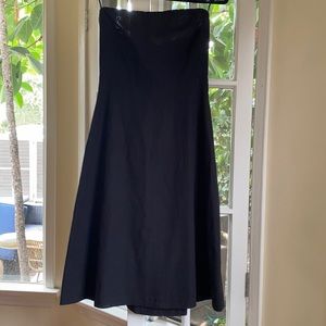 J Crew 100% Cotton Strapless Dress